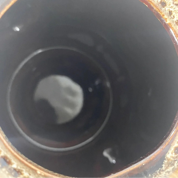 Vintage Brown Glaze Ceramic Teapot  Pottery Art - Picture 7 of 13